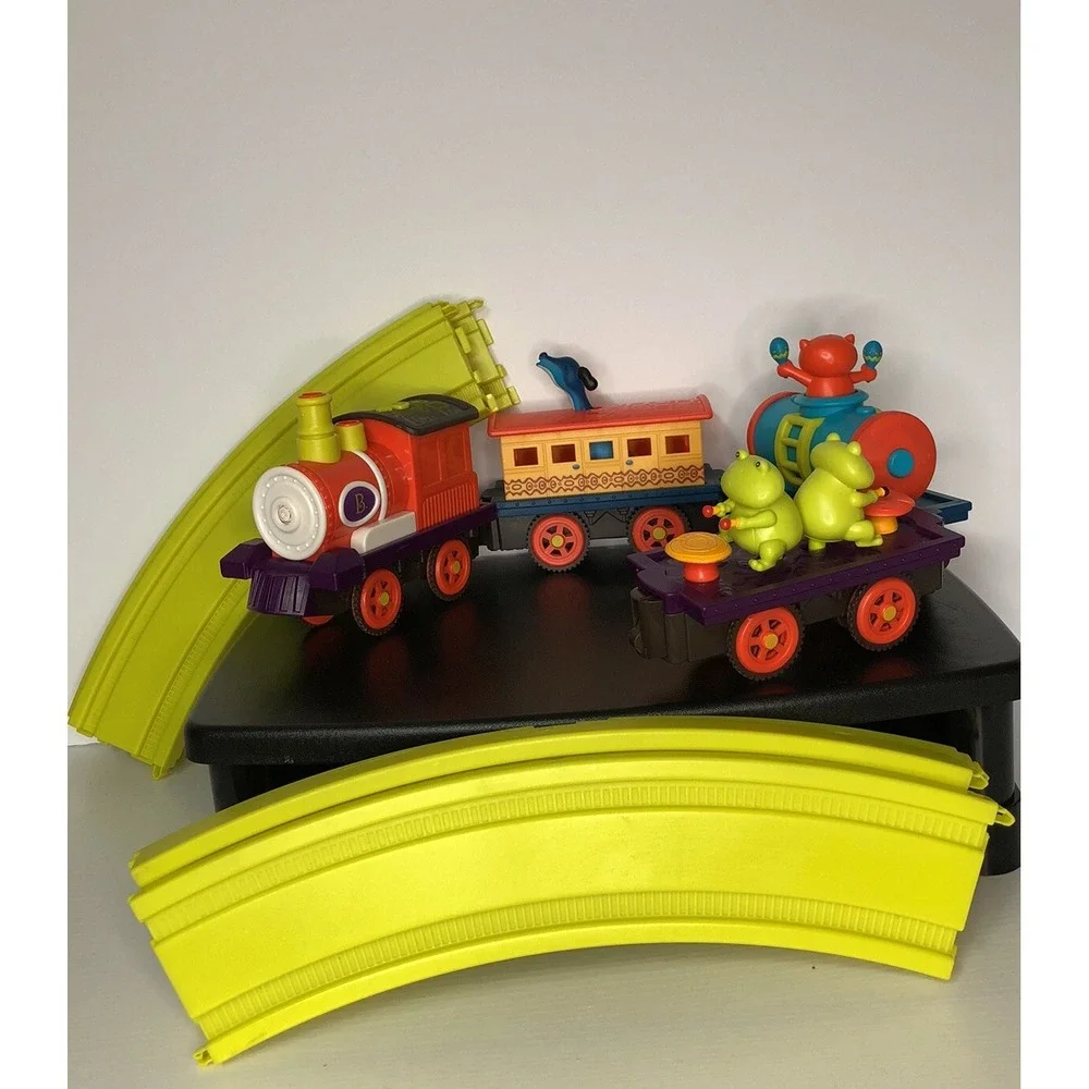 B Toys Critter Express Musical Train Lights Sounds Kids‎ Toy